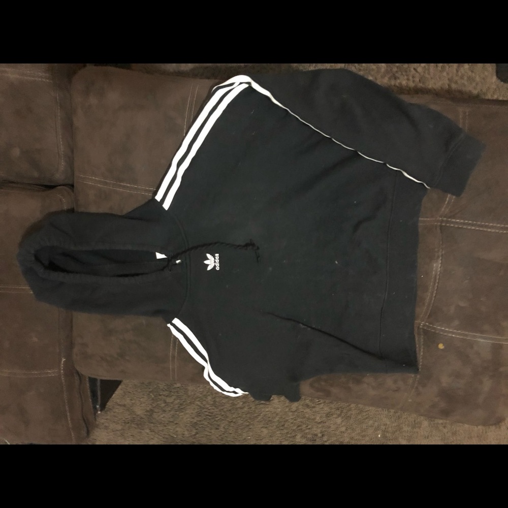 Adida crop too hoodie
